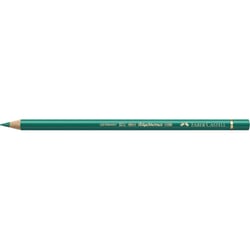Crayon de couleur FABER-CASTELL - Polychromos - Vert phtalo - Lot de 6