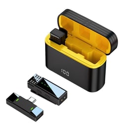 Microphone Sans Fil Anti-Bruit Pour Enregistrement Extérieur Haute Définition YONIS