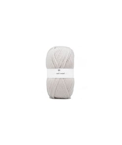 Fil de laine à tricoter Creative Soft Wool Aran - 100GR - Rico Design 02 Ecru