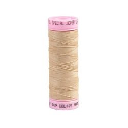 Fil spécial jersey 140m beige fabriqué en France