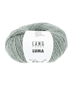 Pelote Luma — Soie, Alpaga & Laine Vierge — Lang Yarns 0072 bleu