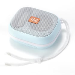 Mini Enceinte Bluetooth Portable Etanche IPX7 Son 3D Autonomie 5H Connexion TWS Bleu YONIS