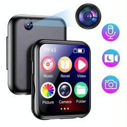 Lecteur MP3 Avec Caméra FHD Bluetooth Son Hi-Fi Écran IPS 64GB Extensible YONIS