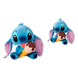 Lilo & Stitch - Peluche Stitch avec Cornet à Glace 25 cm - Simba