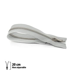 Fermeture éclair Z16 - 20 cm - Non Séparable