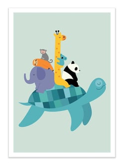 Affiche - Travel together - Andy Westface