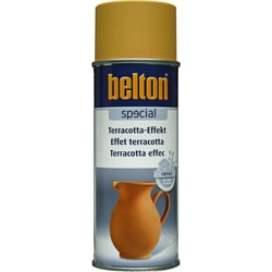 Spray de peinture - Effet terre cuite - Jaune sahara - Tous supports - Belton Special - 400ml