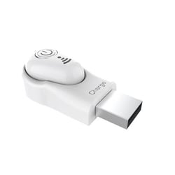 Ecouteurs Bluetooth Invisibles Mini Avec Microphone Pour Sport Et Appels Blanc YONIS