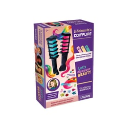Je suis un génie : La science des coiffures, coffret créatif de coiffage avec accessoires LISCIANI