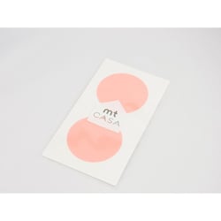 Masking Tape - Masking Tape MT Casa Seal Sticker rond en washi shocking red