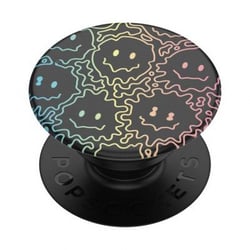 PopSockets Pop Grip pour Smartphones Standard au Design Feel the Bass Noir