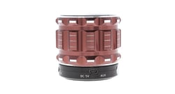 Mini Enceinte Bluetooth Portable Carte Micro Sd Fonction Kit Mains Libres Marron YONIS