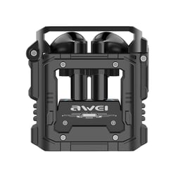Ecouteurs Bluetooth Gaming Argent Autonomie 6H Étanchéité IPX4 Chargement Rapide Noir YONIS