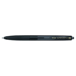 Stylo bille PILOT Super Grip G - Noir - Pointe moyenne