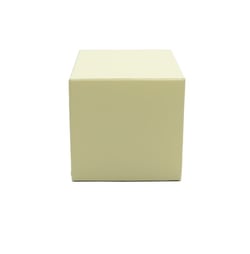 Méga cube en mousse ivoire