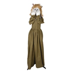 Automate Creepy woman sur pied - animé, sonore, lumineux - 160cm