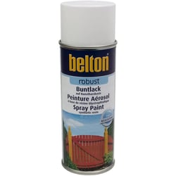 Spray de peinture Belton Robust RAL 9010 Blanc brillant 400ml