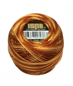 Coton perlé ISPE N°8 - 10GR - Distrifil 026 Marron