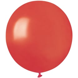 10 Ballons Rouge Nacré Ø48cm