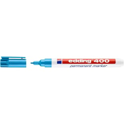 Marqueur permanent 1 mm - EDDING - Bleu clair - Pointe fine