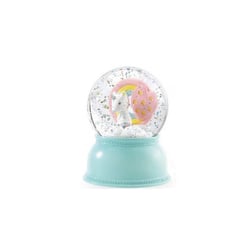 Veilleuse neigeuse – Licorne - Djeco - Jaune