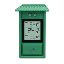Thermomètre électronique MINI-MAXI vert