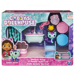 Playset deluxe la salle de bain de marine gabby et la maison magique - SpinMaster - Gabby's dollhouse - Bleu