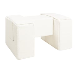 Grands blocs de construction crème
