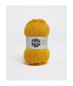 Fil à tricoter PINGO FIRST - Pingouin - certifié Oeko-Tex Tournesol Jaune