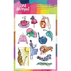 Tampons transparents - Aquarelle - 12 clear stamps - Creative Expressions
