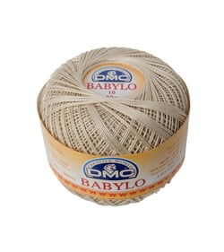 Fil à crocheter Babylo Gross. 20 - Col. 842 - Cordage Beige