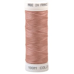 Fil à coudre polyester 100m made in France - vieux rose 244