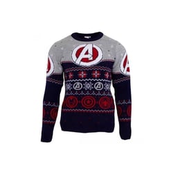 Marvel Comics - Sweat Christmas Jumper Avengers Assemble (Taille XL)