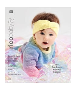 Le petit livre à tricoter Rico Baby - Top Down Knitting Special - Rico Design - N°35 Multicolore