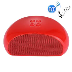 Enceinte Bluetooth Portable Son Stéréo MIC Intégré Appels Mains-Libres FM AUX TF Rouge YONIS