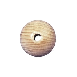 Boules en bois ø 12 mm percées 3 mm 25 pièces