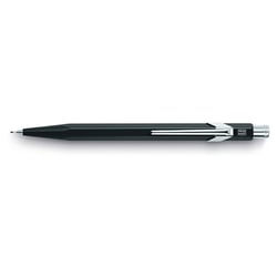 Porte-mines - Métal - Noir - Mine de 0,7mm - Rechargeable - Caran d'Ache 849