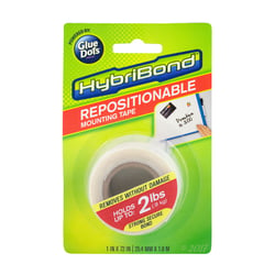 Ruban de montage repositionnable Hybribond Glue Dots - 1,8 m
