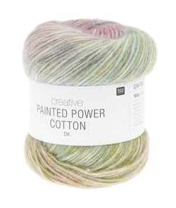 Creative Painted Power Cotton DK 100g de Rico Design : Couleurs vibrantes et douceur naturelle 04 Classic Rainbow