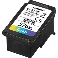 Cartouche d'encre CANON CL-576XL pour PIXMA - Rendement élevé - Multi-couleurs