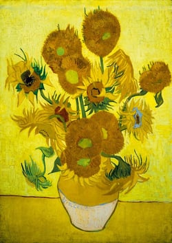 Puzzle 1000 pièces - Classiquecent Van Gogh - Sunflowers, 1889 - Bluebird Puzzle