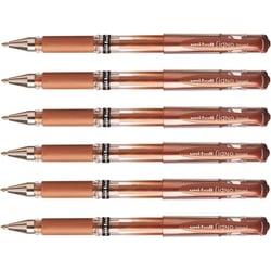 6 stylos roller Uni-Ball Signo Broad Bronze