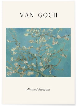 Affiche Van Gogh - Almond Blossom | A3 : 29,7x42cm