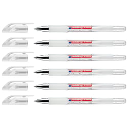 Stylo roller EDDING - Encre gel - Blanc - Pointe extra-fine 0,7 mm