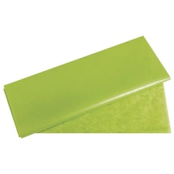 Papier de soie, résistant à la lumière, vert Hauser clair, 50x75cm,17g / m²,coul.résist.,5 feui
