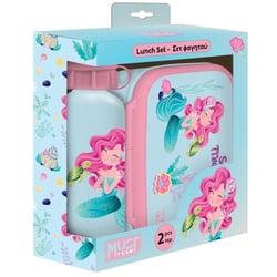 Boite goûter Sirène et gourde aluminium