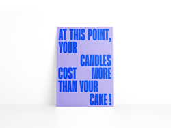 Carte de vœux - Anniversaire