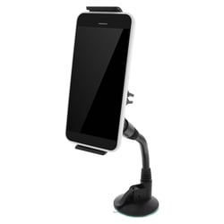 Avizar Support Voiture / Bureau Universel Smartphone - Clip Antidérapant Noir