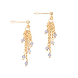 Boucles d'oreilles Bianca en pierres Tanzanite - Sloya