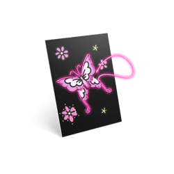 Kidyneon - Kit decoration murale lumineuse contes -